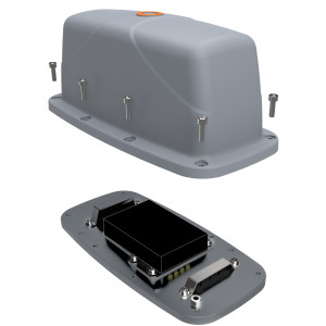 Poynting EPNT-7-V1-01 Cross-Polarized Omnidirectional 4x4 MIMO Wi-Fi Antenna & Router Enclosure, IP69K, Mounting Options